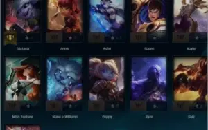 CONTA LOL PLAT 3 MMR OTIMO COM RP E SKIN ULTIMATE