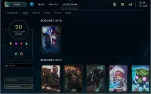 Conta ouro 5, 30 baús hextec, 80 campeões