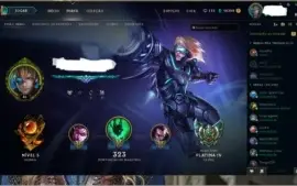Conta League of Legends,112 skins sendo 3 ultimates