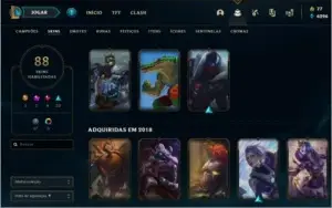 Conta League Of Legends 88 Skins Sou Confiavel Faço Desconto