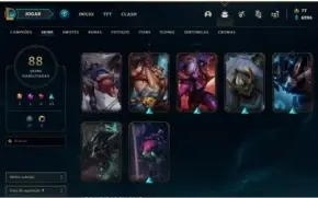 Conta League Of Legends 88 Skins Sou Confiavel Faço Desconto