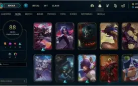 Conta League Of Legends 88 Skins Sou Confiavel Faço Desconto