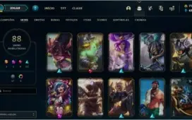 Conta League Of Legends 88 Skins Sou Confiavel Faço Desconto