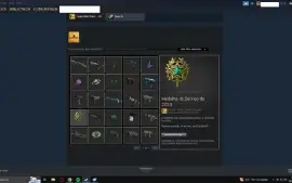 Conta Cs Go Quase 2K Horas Com Broches