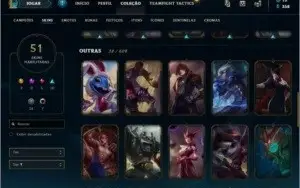 Conta de lol D3 94pdl 52skins