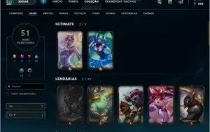 Conta de lol D3 94pdl 52skins