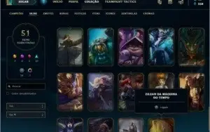 Conta de lol D3 94pdl 52skins