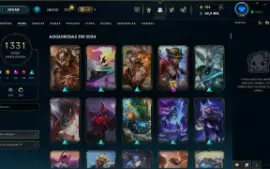 Conta League of Legends 1331 Skins