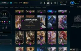 Conta League of Legends 1331 Skins