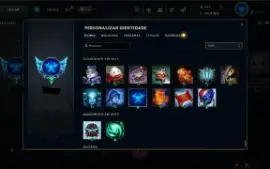 Conta League of Legends 1331 Skins