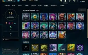 Conta LOL Diamante 4