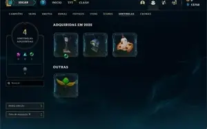 Conta LOL Diamante 4