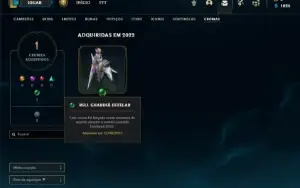 Conta prata 2 com 40 Champs e 12 Skins ( MAIN SUP )