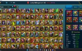 Conta Raid shadow legends ultra end game, platinum trophy