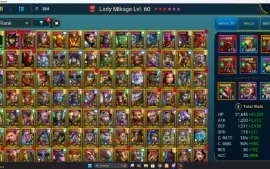 Conta Raid shadow legends ultra end game, platinum trophy