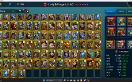 Conta Raid shadow legends ultra end game, platinum trophy