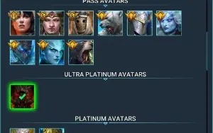 Conta Raid shadow legends ultra end game, platinum trophy