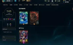 Unranked com TODOS os Champs e 145 Skins (ADC / SUP / JG)