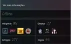 Conta steam lv 52 46 jogos e um software VENDA URGENTE.