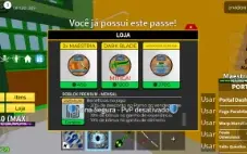 Conta blox fruit com game pass