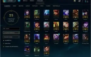 Conta Lol - Smurf- Unranked -24 Campeoes -2 Skins