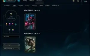 Conta Lol - Smurf- Unranked -24 Campeoes -2 Skins