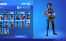 Conta fortnite barata.+de90 skins e muitos jogos.