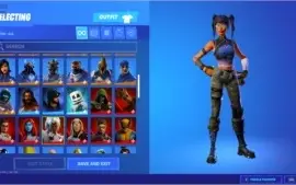 Conta fortnite barata.+de90 skins e muitos jogos.