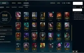 Conta Diamante 5, com 142 Skins, + de 140k de RP gasto!