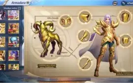 Conta Saint Seiya Awakening altamente competitiva