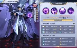 Conta Saint Seiya Awakening altamente competitiva