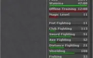 Tibia Elite Knight 350 Lutabra Retro PvP BR