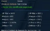 Conta LADMO servidor Omegamon com OX, Zeed, DB e mais