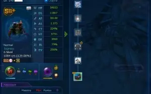 Conta LADMO servidor Omegamon com OX, Zeed, DB e mais
