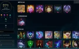 CONTA LEAGUE OF LEGENDS
