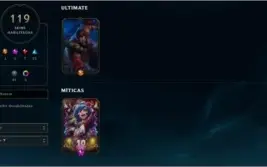 CONTA LEAGUE OF LEGENDS