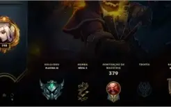 CONTA LEAGUE OF LEGENDS