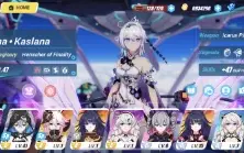 Lvl48. Honkai impact com Kiana e bronya imaginary