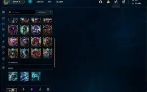 CONTA LOL NVL 253,ALL CHAMPS,108 SKINS