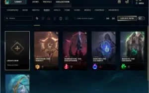 Conta LoL 121 - Campeões e 131 Skins