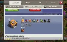 Conta de clash of clans cv11 recente