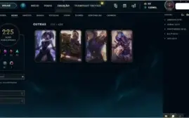 Conta League of Legends de 2012