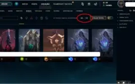 Conta League of Legends de 2012