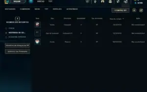 Prata 3 com 30 Champs e 1 Skin + 7 Fragmentos