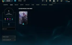 Prata 3 com 30 Champs e 1 Skin + 7 Fragmentos