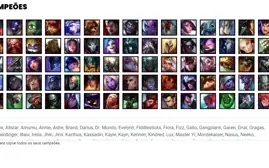 Conta Unranked com 75 Champs e 58 Skins