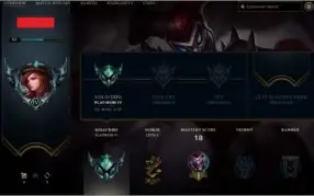 Conta LOL Platina