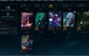 Conta LOL Platina