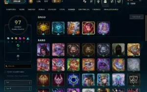 Unranked com 140 Champs e 33 Skins ( ADC / MID )