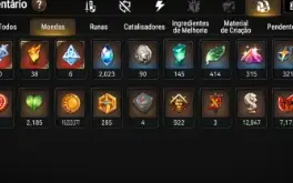 Conta Epic seven com Luna Ml early game, pequena promoção.